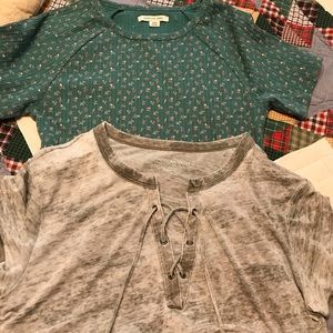 Ladies American Eagle Short Sleeve Tops (2)